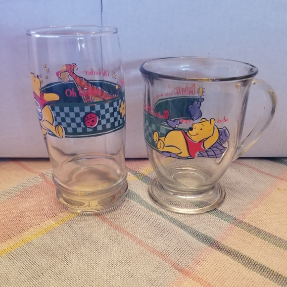 Anchor Hocking Other - Vintage Anchor Hocking glass and mug